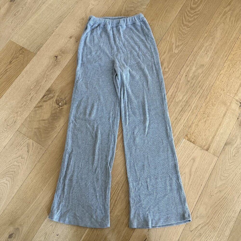 Michael Costello X Revolve - Cozy Knit Pants in Heather Gray
